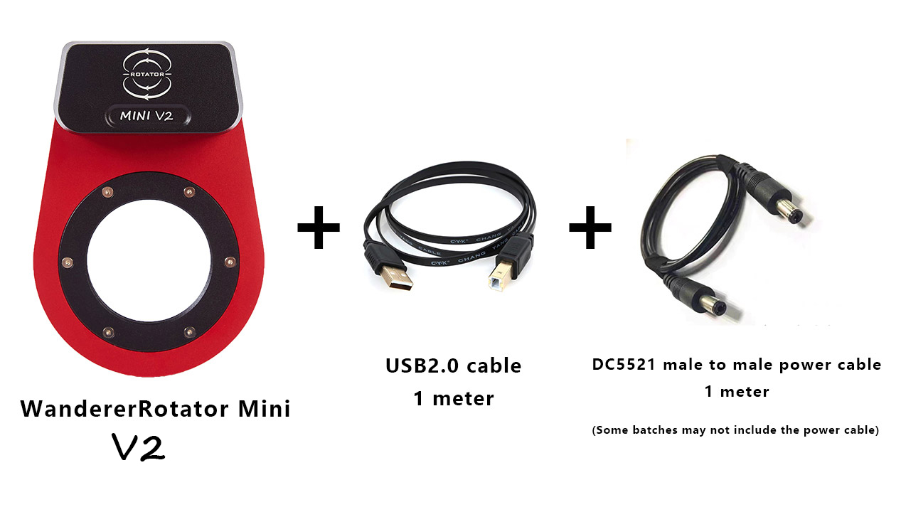 Wanderer Rotator Mini V2 box contents